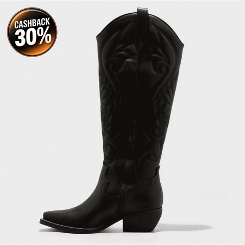 Wild Fable Women's Black Kenzi Western Boots | Wild Fable In Lebanon