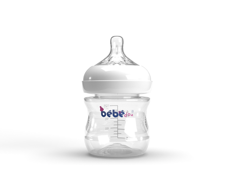 Bebedou Ultra-Wide Neck Feeding Bottle 125ml 0m+ (BBD1111) | Bebedou In Lebanon