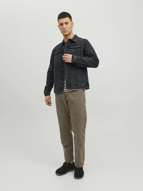 Jack & Jones Men's Black Denim Jacket | Jack & Jones In Lebanon