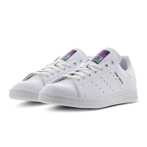 Adidas Men's White Blue Stan Smith Sneakers | Adidas In Lebanon