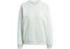Adidas Women's Mint Green Essentials 3-Stripes Sweatshirt | Adidas In Lebanon