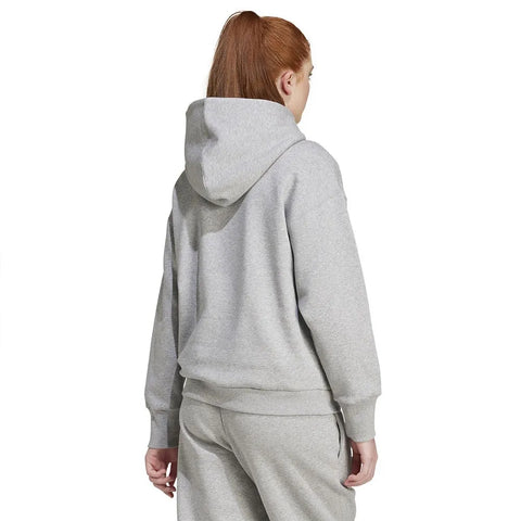 Adidas Women's Gray All SZN Fleece Loose Hoodie | Adidas In Lebanon