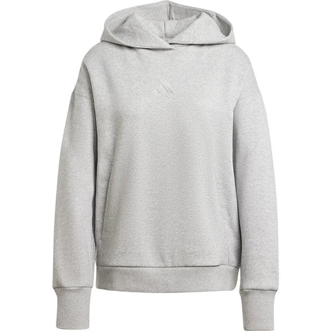 Adidas Women's Gray All SZN Fleece Loose Hoodie | Adidas In Lebanon