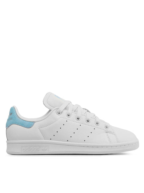 Adidas Women's White & Light Blue Stan Smith Sneakers |Adidas In Lebanon