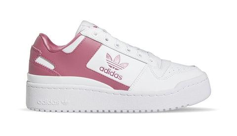 Adidas Women's White & Dusty Rose Forum Bold Sneakers |Adidas In Lebanon
