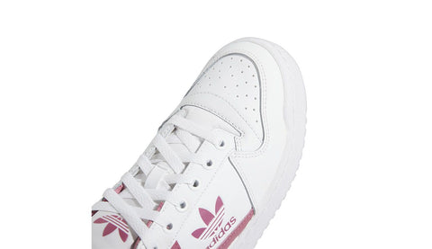 Adidas Women's White & Dusty Rose Forum Bold Sneakers |Adidas In Lebanon
