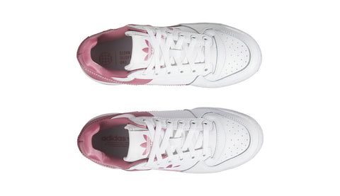 Adidas Women's White & Dusty Rose Forum Bold Sneakers |Adidas In Lebanon