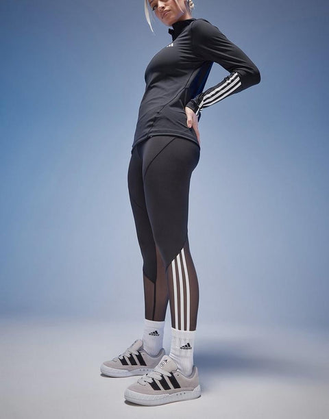 Adidas Women's Black Hyperglam Trainer Quarter Zip Up Top | Adidas In Lebanon