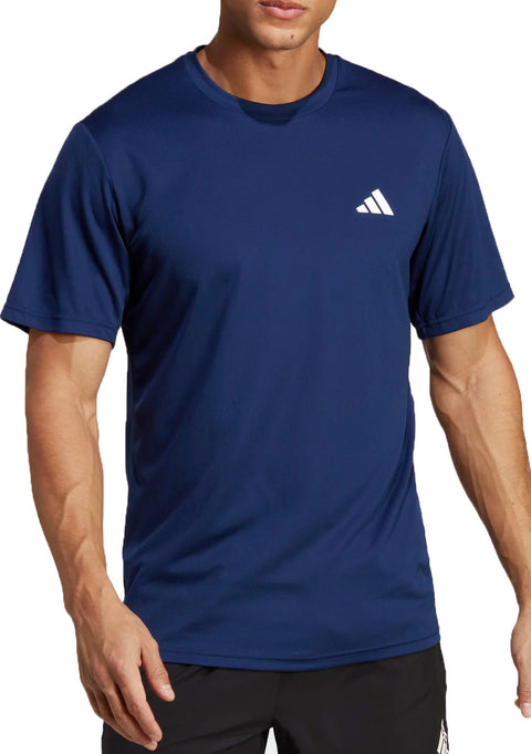 Adidas Men's Navy Train Essentials Training Tee T-Shirt | Adidas In Lebanon