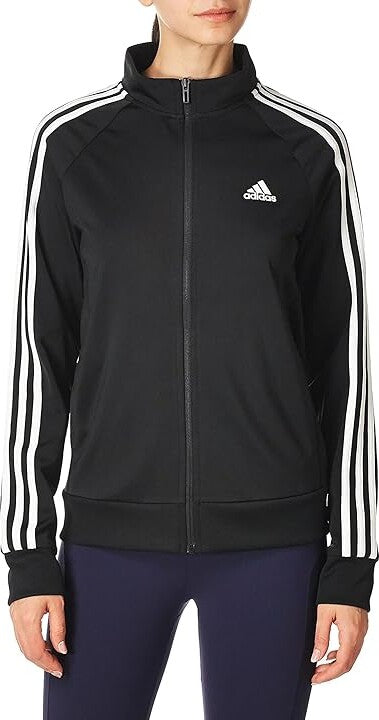 Adidas Women's Black Warm-Up 3-Stripes Track Jacket | Adidas In Lebanon