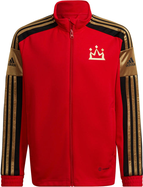 Adidas Boys Red Jacket HE5045 FE281(SHR)