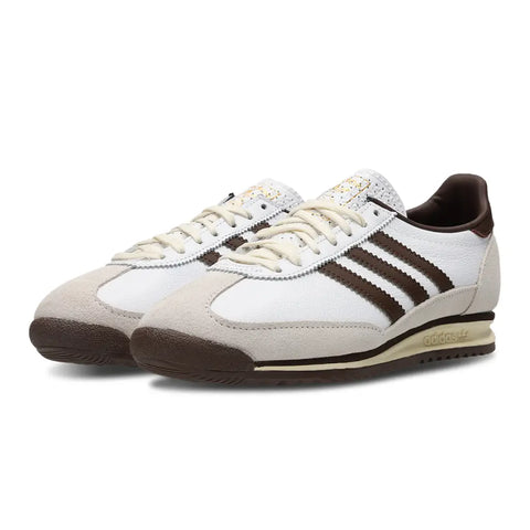 Adidas Men's White & Brown SL 72 OG Sneakers | Adidas In Lebanon
