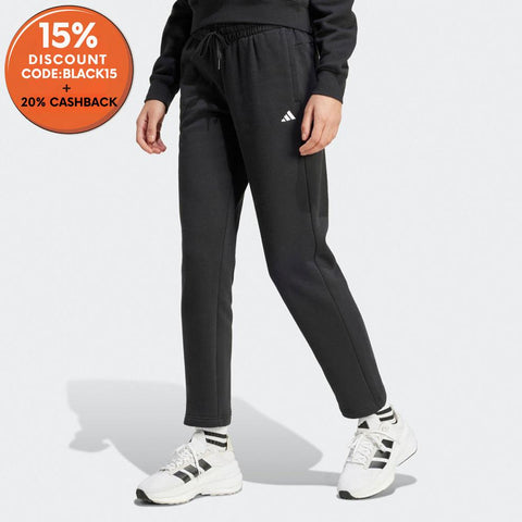 Adidas Women's Black Essentials Small Logo Open Hem Sweatpant |Adidas In Lebanon