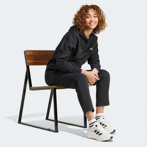 Adidas Women's Black Essentials Small Logo Open Hem Sweatpant |Adidas In Lebanon