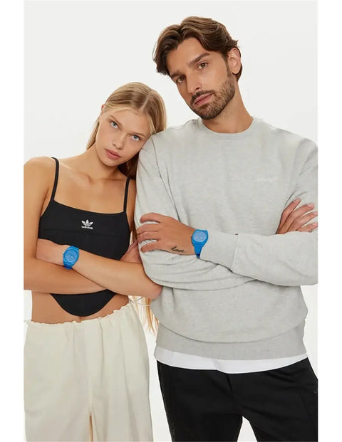 Adidas Unisex Blue Three Hand Project Two Watch | Adidas In Lebanon