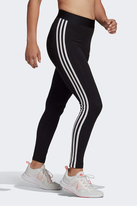 Adidas Women's Black 3 Stripes Leggings | Adidas In Lebanon