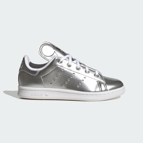 Adidas Girl's Silver Stan Smith Sneakers | Adidas In Lebanon