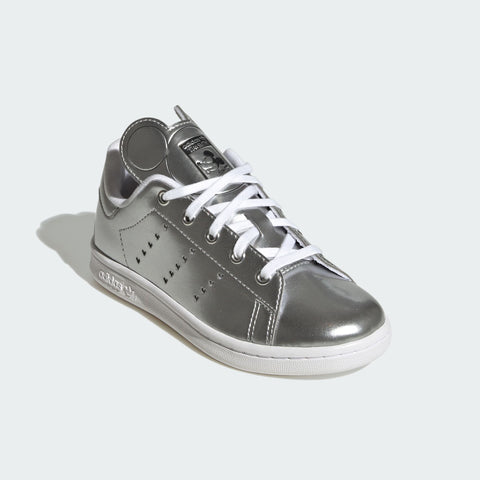 Adidas Girl's Silver Stan Smith Sneakers | Adidas In Lebanon