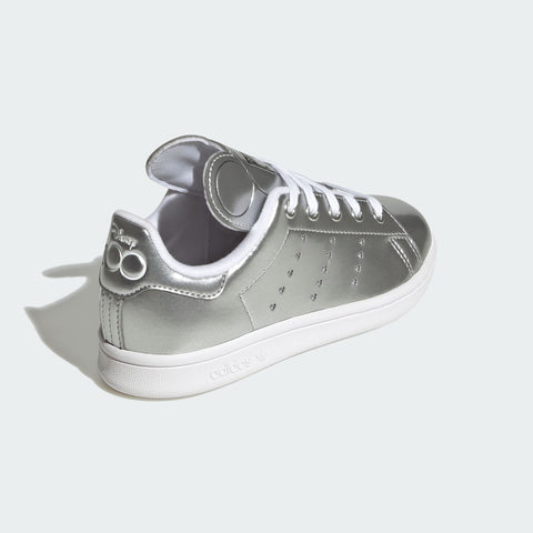 Adidas Girl's Silver Stan Smith Sneakers | Adidas In Lebanon