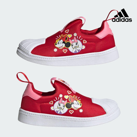 Adidas Baby Girl's Red Disney Superstar 360 I Sneakers | Adidas In Lebanon
