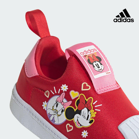 Adidas Baby Girl's Red Disney Superstar 360 I Sneakers | Adidas In Lebanon