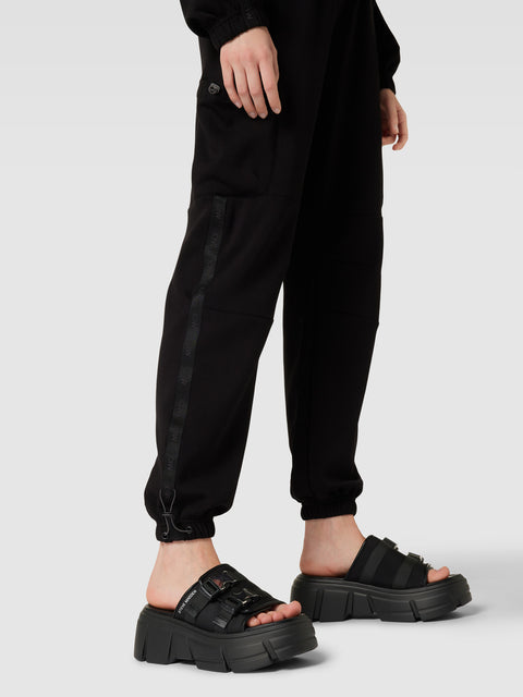 Steve Madden Women's Black Slide Activator Sandal |Steve Madden In Lebanon