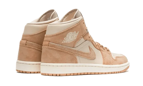 Nike Women's Light Brown Air Jordan 1 Mid SE Sneakers | Nike In Lebanon