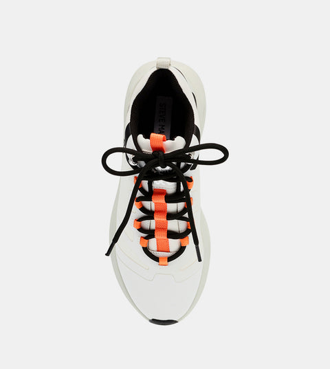 Steve Madden Unisex White AIRBALL Logo Detail Lace-Up Sneakers |Steve Madden In Lebanon