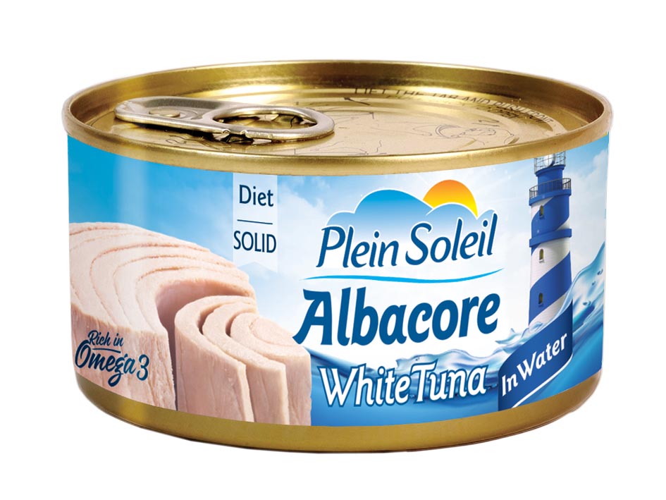 Plein Soleil Albacore White Tuna Solid in Water 185g SuperDokan