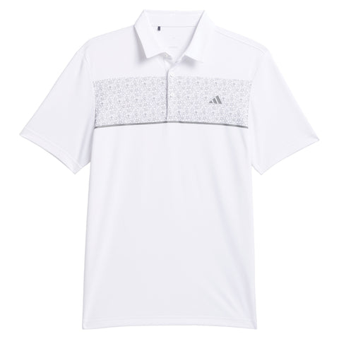 Adidas Men's White Golf Polo T-Shirt | Adidas In Lebanon