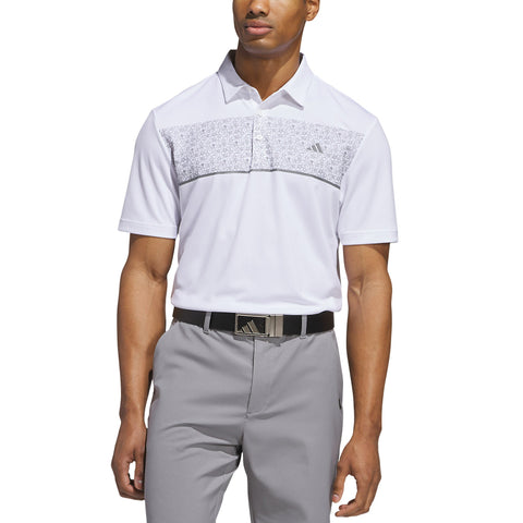 Adidas Men's White Golf Polo T-Shirt | Adidas In Lebanon