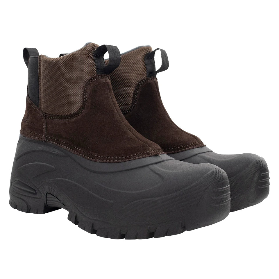 Staheekum Men's Black/Brown Winter Boots