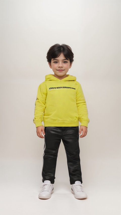 S.Oliver Boy's Yellow Long-Sleeve Hoodie |S.Oliver  in Lebanon