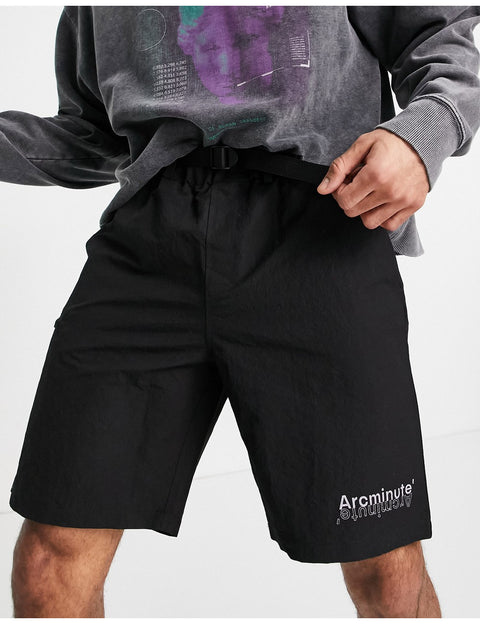 Arcminute Men's Black Short AMF2292