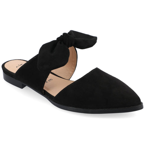Journee Collection Women's Black Slipper | Journee Collection In Lebanon