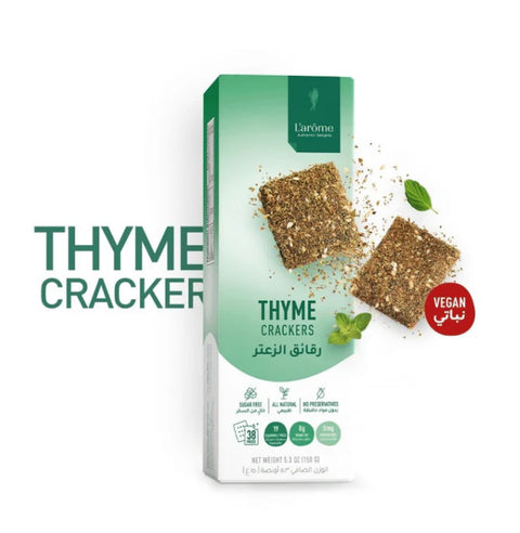 L'arome Thyme Crackers 150GR | L'arome In Lebanon