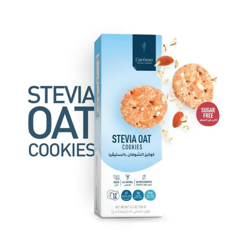 L'arome Stevia Oat Cookies 150GR | L'arome In Lebanon