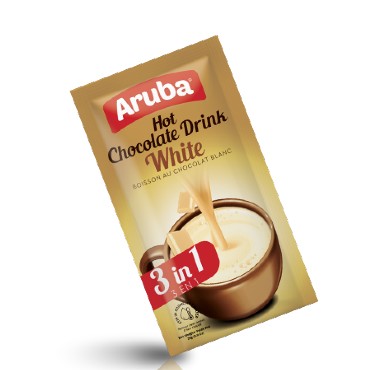 Aruba Hot Chocolate Drink White 3in1 26g | Aruba In Lebanon