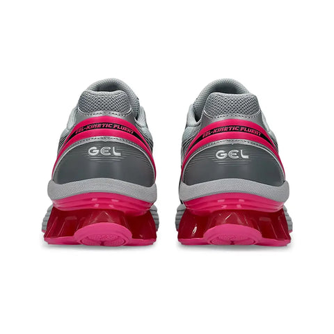 Asics Women's Grey Pink Gel-KInetic Fluent Piedmont Sneakers | Asics In Lebanon