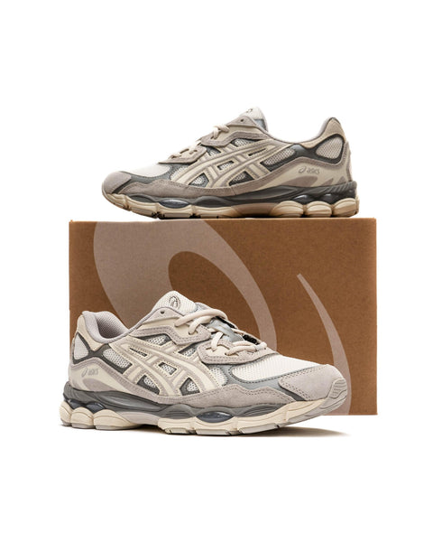 Asics Men's Cream/Oyster Grey Gel-NYC Sneakers | Asics In Lebanon