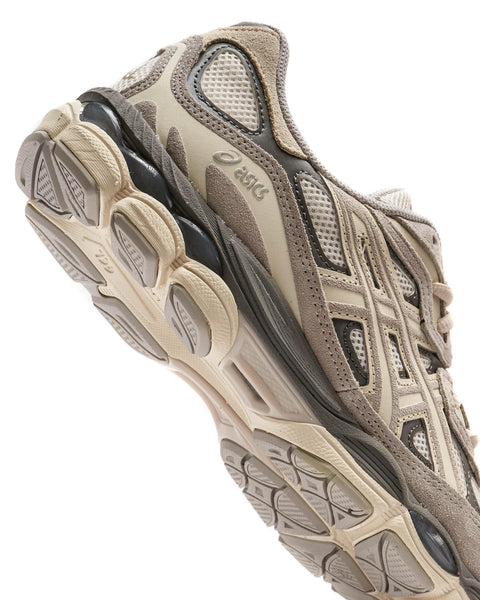 Asics Men's Cream/Oyster Grey Gel-NYC Sneakers | Asics In Lebanon