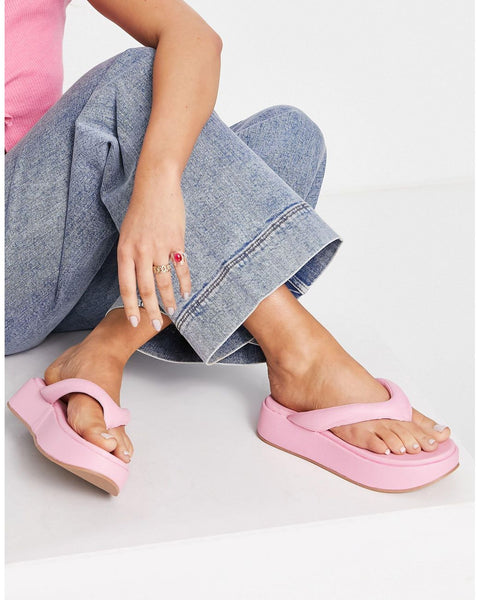 ASOS Design  Women's Pink Slipper ANS1 (Shoes49) shr