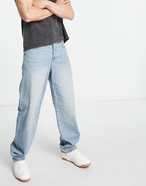 Asos Design Men's Blue Jeans ANF420 (LR48,SHR) (st1)