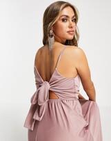 Asos Design Women's Dusty Rose Dress ANF1071