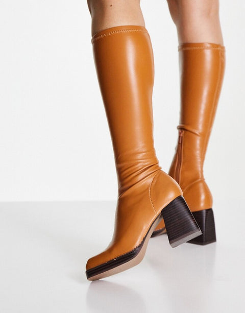 ASOS Design  Women's Camel Boot ANS423