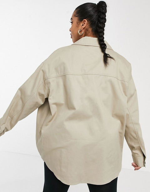 ASOS Design  Women's Ecru Jacket ANF103 (AN59) zone1