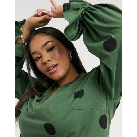 Asos Design  Women's Khaki Dress ANF1006