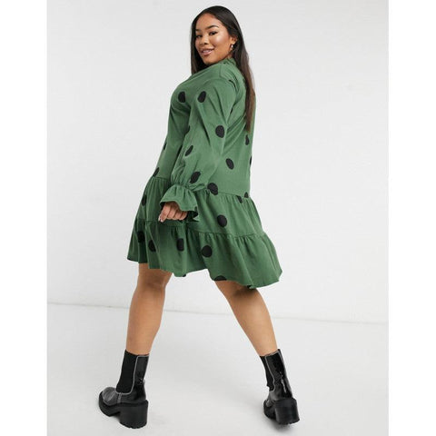 Asos Design  Women's Khaki Dress ANF1006