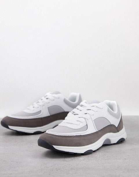 ASOS Design  Women's Gray Sneaker Shoes ANS431