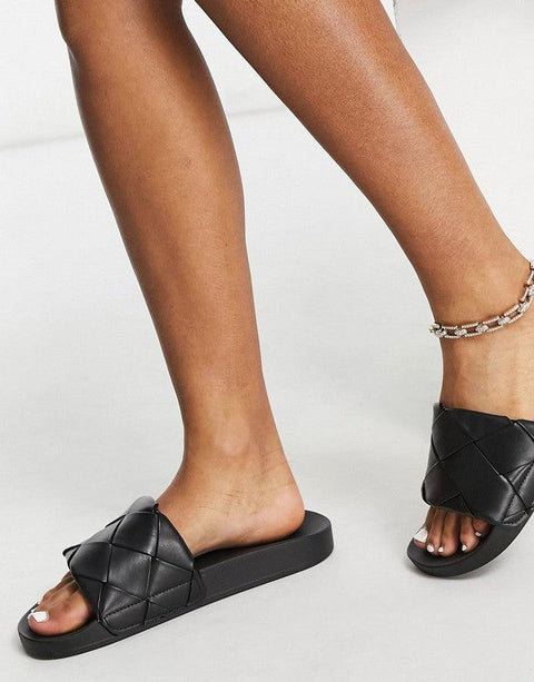 ASOS Design Women's Black Slipper ANS268